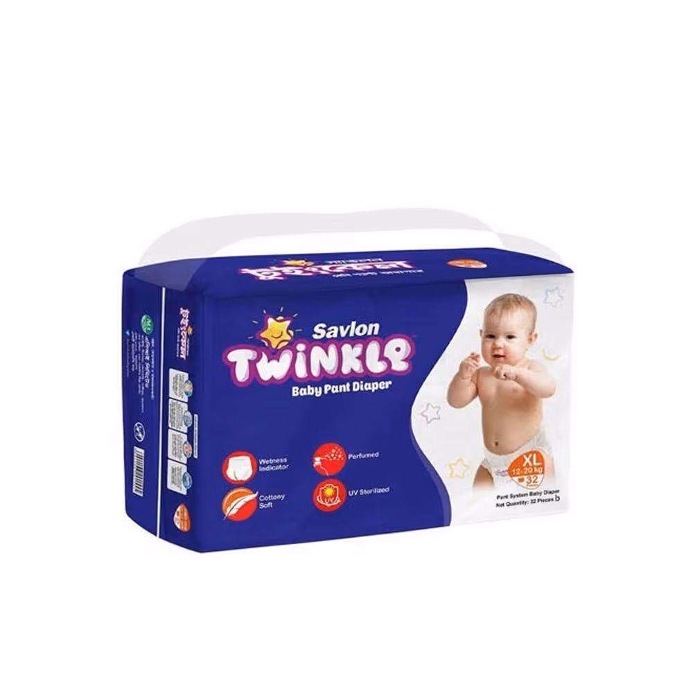 Savlon Twinkle Baby Pant rDiape XL 32 pcs (12-20 kg)