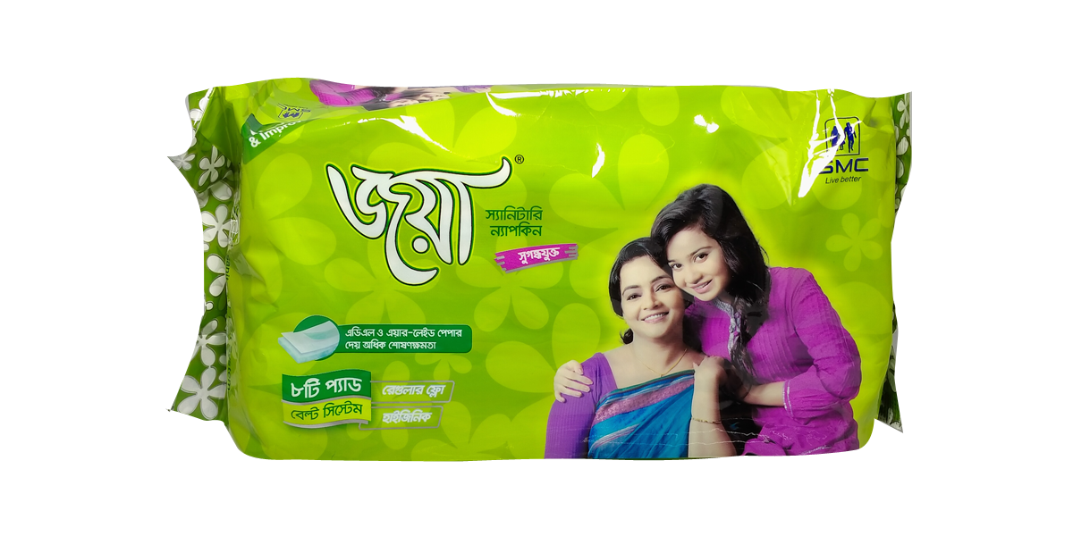 Joya Sanitary Napkin Belt 8pcs Pad