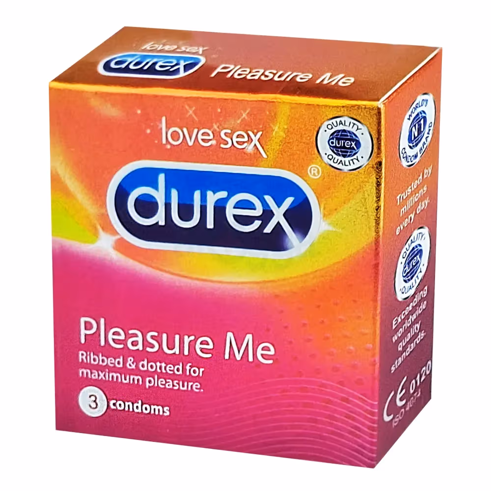 Durex Pleasure Me Condom 3's Pack